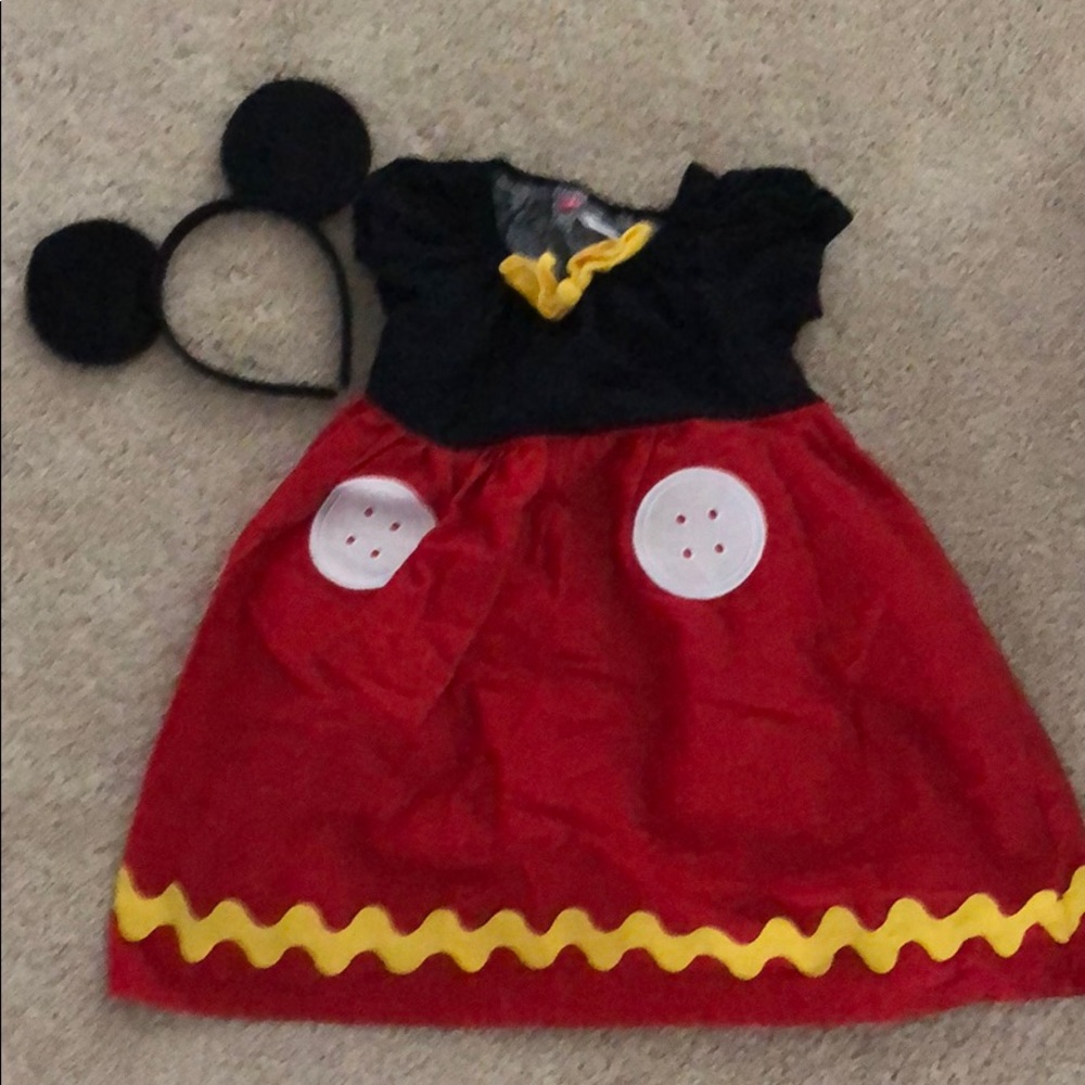 Minnie Mouse costume dress size 2T